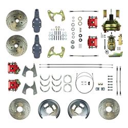 The Right Stuff 4-Wheel Disc Brake Conversion Show 'N Go Kits FSC584DCDZ