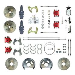 The Right Stuff 4-Wheel Disc Brake Conversion Kits FSC584SDDZX