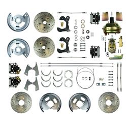 The Right Stuff 4-Wheel Disc Brake Conversion Show 'N Go Kits FSC594DCCS
