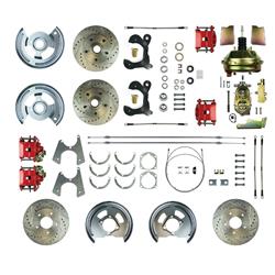 The Right Stuff 4-Wheel Disc Brake Conversion Show 'N Go Kits FSC594DCCZ