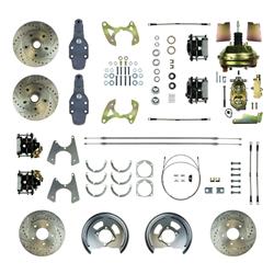 The Right Stuff 4-Wheel Disc Brake Conversion Show 'N Go Kits FSC594DCDS