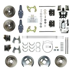 The Right Stuff 4-Wheel Disc Brake Conversion Kits FSC594DCDX