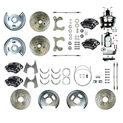 The Right Stuff Performance Series Front and Rear Disc Brake Conversion Kits FSC604DCCSX