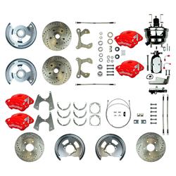 The Right Stuff Performance Series Front and Rear Disc Brake Conversion Kits FSC604DCCZX