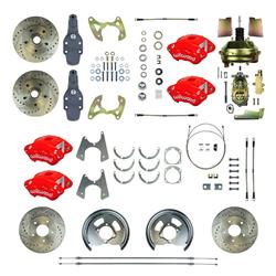 The Right Stuff Performance Series Front and Rear Disc Brake Conversion Kits FSC604DCDZ