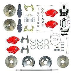 The Right Stuff Performance Series Front and Rear Disc Brake Conversion Kits FSC604DCDZX