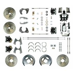 The Right Stuff 4-Wheel Disc Brake Conversion Best of Show Kits FSC654DCCSX