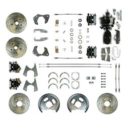 The Right Stuff Street Series Disc Brake Conversion Kits for 1965-1968 BEL AIR, BISCAYNE, IMPALA - FSC654DCCSY
