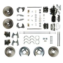 The Right Stuff Street Series Disc Brake Conversion Kits for 1965-1968 BEL AIR, BISCAYNE, IMPALA - FSC654DCCY