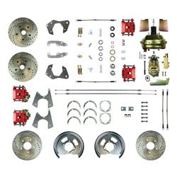 The Right Stuff 4-Wheel Disc Brake Conversion Show 'N Go Kits FSC654DCCZ