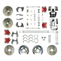 The Right Stuff 4-Wheel Disc Brake Conversion Best of Show Kits FSC654DCCZX