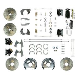 The Right Stuff Street Series Disc Brake Conversion Kits for 1965-1968 BEL AIR, BISCAYNE, IMPALA - FSC654SDCSY