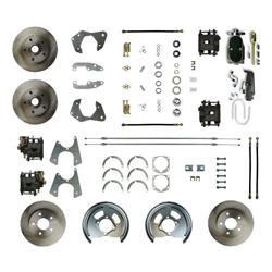 The Right Stuff Street Series Disc Brake Conversion Kits for 1965-1968 BEL AIR, BISCAYNE, IMPALA - FSC654SDCY