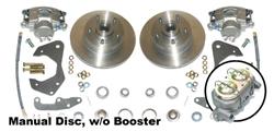 The Right Stuff Front Disc Brake Conversion Kits for 1965-1968 BEL AIR, BISCAYNE, IMPALA - FSC65SDC