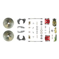 The Right Stuff Street Series Disc Brake Conversion Kits for 1965-1968 BEL AIR, BISCAYNE, IMPALA - FSC65SDCZ