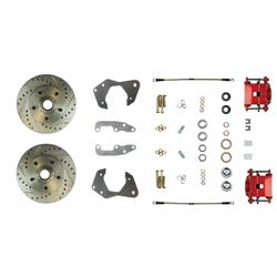 The Right Stuff Front Disc Brake Conversion Kits for 1965-1968 BEL AIR, BISCAYNE, IMPALA - FSC65WKCZ