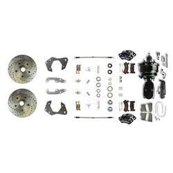 The Right Stuff Performance Series Front Disc Brake Conversion Kits for 1965-1968 BEL AIR, BISCAYNE, IMPALA - FSC66DCCSY