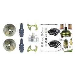 The Right Stuff Performance Series Front Disc Brake Conversion Kits for 1965-1968 BEL AIR, BISCAYNE, IMPALA - FSC66DCDS