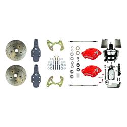 The Right Stuff Performance Series Front Disc Brake Conversion Kits for 1965-1968 BEL AIR, BISCAYNE, IMPALA - FSC66DCDZX