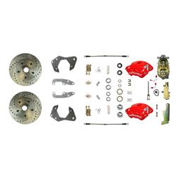 The Right Stuff Performance Series Front Disc Brake Conversion Kits for 1965-1968 BEL AIR, BISCAYNE, IMPALA - FSC66SDCZ