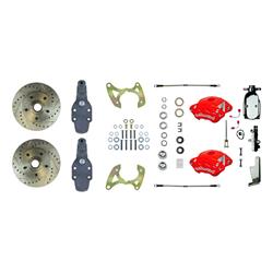 The Right Stuff Performance Series Front Disc Brake Conversion Kits for 1965-1968 BEL AIR, BISCAYNE, IMPALA - FSC66SDDZX