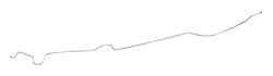 The Right Stuff Front to Rear Brake Lines for 1963-1964 GALAXIE - GIN6301