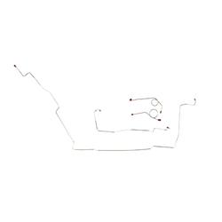 The Right Stuff Brake Line Sets for 1967 FURY, FURY II, FURY III - HKT6701