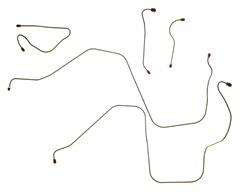 The Right Stuff Brake Line Sets for 1968-1969 AMBASSADOR, AMX - JKT6801