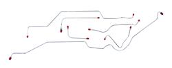 The Right Stuff Brake Line Sets for 1969 RAMBLER - JKT6901