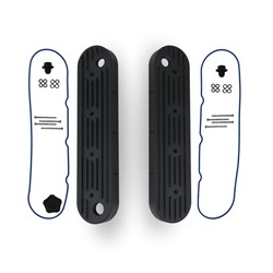 The Right Stuff Valve Covers LSVALCF-B-K