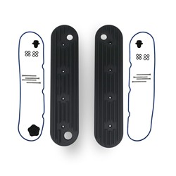 The Right Stuff Valve Covers LSVALCF2-B-K