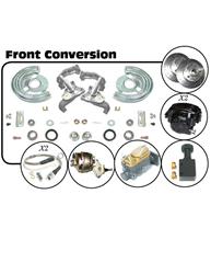 The Right Stuff Front Disc Brake Conversion Kits MDC62DCS