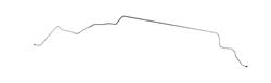 The Right Stuff Front to Rear Brake Lines for 1973-1977 MONTE CARLO - MIN7701S