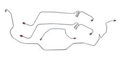 The Right Stuff Brake Line Sets for 1980-1988 MONTE CARLO - MKT8801