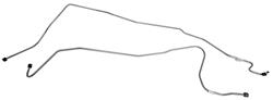 The Right Stuff Automatic Transmission Cooler Lines for 1974-1980 SCOUT II - OTC7901S