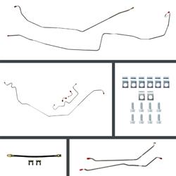 The Right Stuff Brake Line Sets for 1968 FIREBIRD - POP68H4