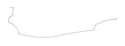 The Right Stuff Front to Rear Brake Lines for 1962-1964 POLARA - RIN6201S