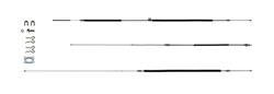 The Right Stuff Parking Brake Cable Kits for 1978-1988 MONTE CARLO - RSBCM06