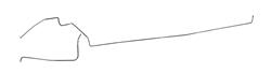The Right Stuff Front to Rear Fuel Lines for 1962-1963 THUNDERBIRD - SGL6202S