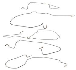 The Right Stuff Brake Line Sets for 2003-2004 SIERRA 1500, SILVERADO 1500 - TBS2583S