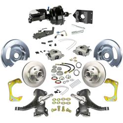 The Right Stuff Street Series Disc Brake Conversion Kits TDC6015BY