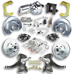 The Right Stuff Street Series Disc Brake Conversion Kits for 1960-1962 C10 PICKUP - TDC6015DBX