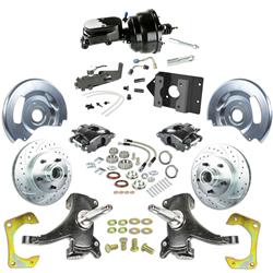 The Right Stuff Street Series Disc Brake Conversion Kits TDC6325DBY