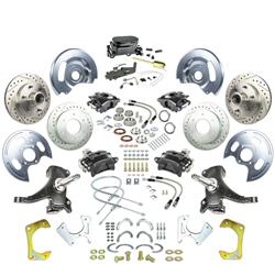 The Right Stuff Street Series Disc Brake Conversion Kits TDC6356DBY