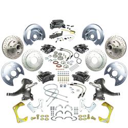 The Right Stuff Street Series Disc Brake Conversion Kits TDC6756DBY