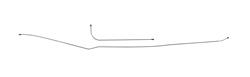 The Right Stuff Front to Rear Brake Lines for 1971-1972 BLAZER - TIN7106