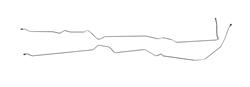 The Right Stuff Front to Rear Brake Lines TIN8105