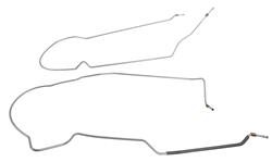 The Right Stuff Front to Rear Brake Lines TIN8182