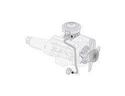 The Right Stuff Fuel Pump to Carburetor Lines for 1957 TRUCK - TPC5701