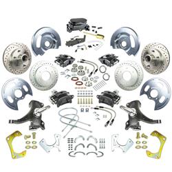 The Right Stuff Street Series Disc Brake Conversion Kits TSD6346DBY